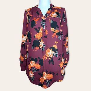Women’s ModCloth Floral Blouse. Size XS